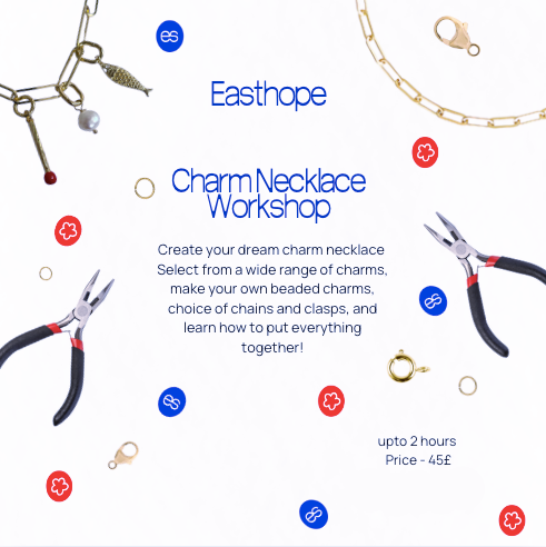 14th December - 2-4pm Charm Necklace Workshop