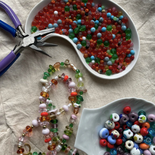 27th August - Beaded or Charm Necklace Workshop at English Bridge Studios
