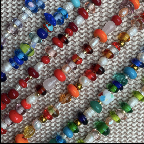 27th August - Beaded or Charm Necklace Workshop at English Bridge Studios