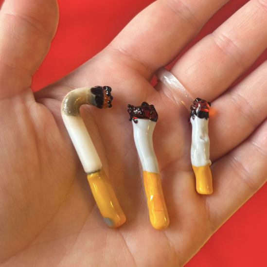 Ready to ship Murano Glass Cigarettes - Object