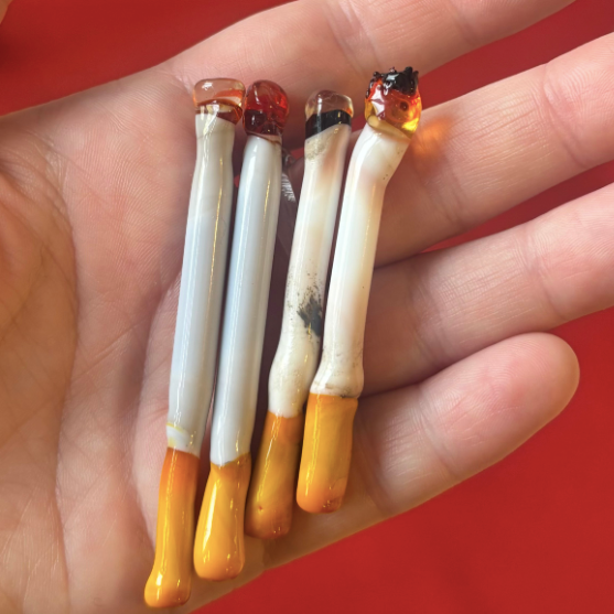 Ready to ship Murano Glass Cigarettes - Object