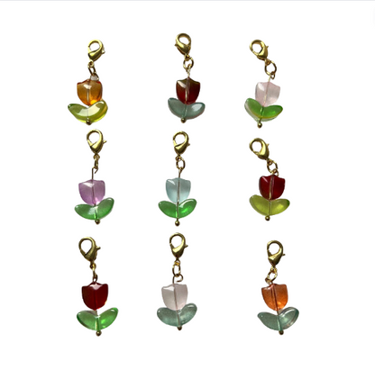 Tulip Clip on Charms - Oh so charming