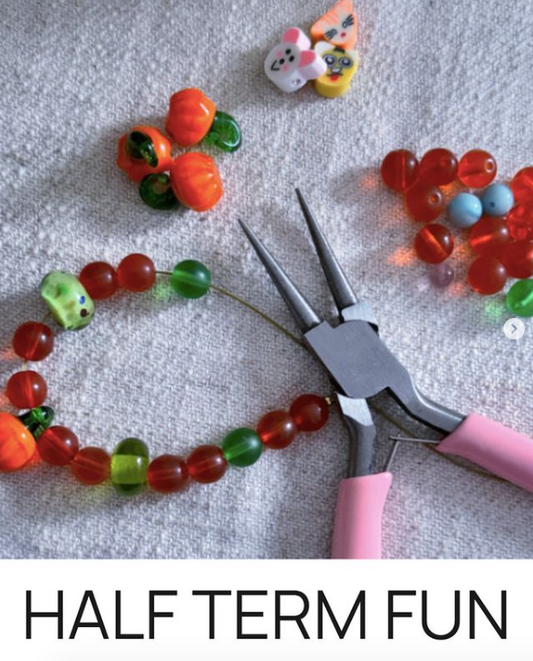 Halloween Necklace Beading Kit - DIY - Suitable for Children