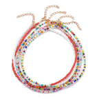 Beaded Seed Bead Necklace