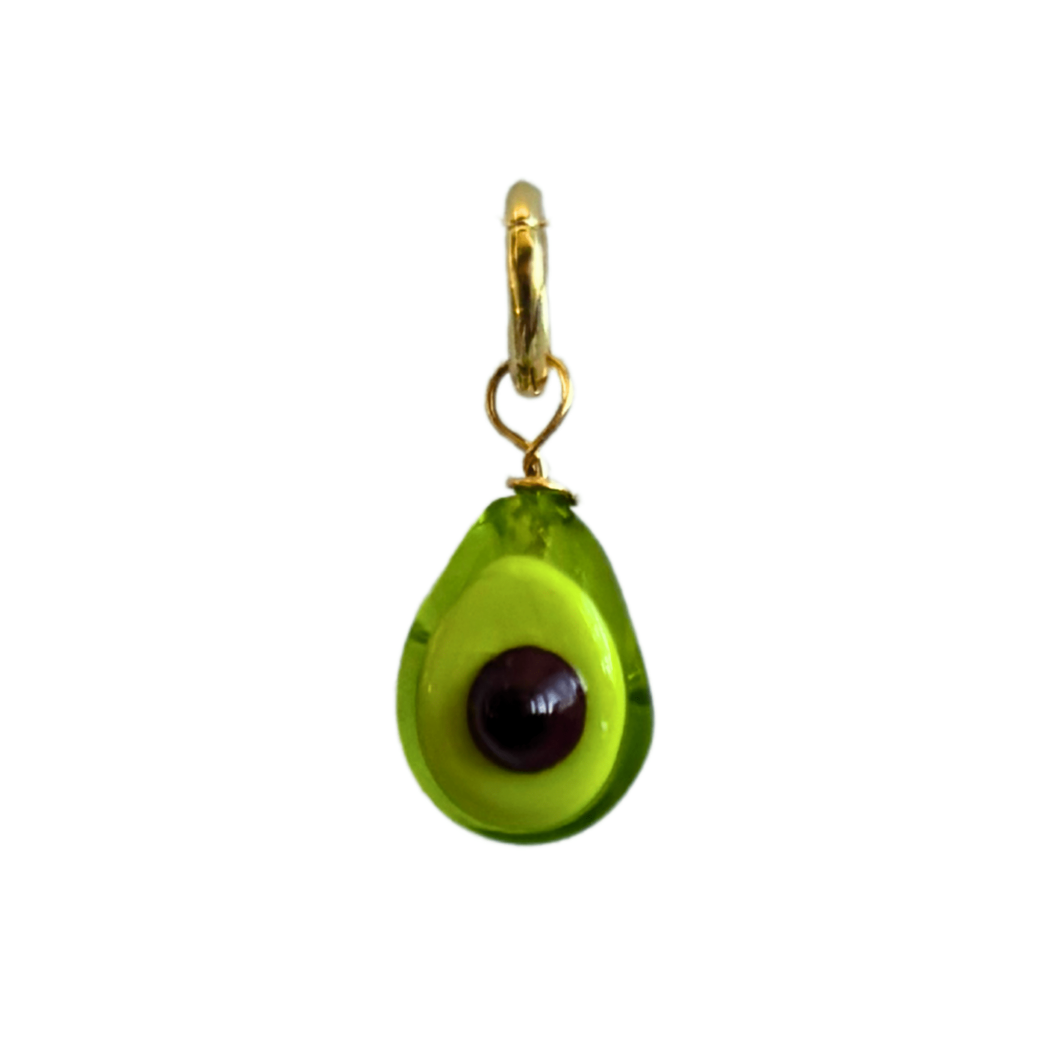 Avocado - Murano Glass Food Charm - Easthope Studio - 