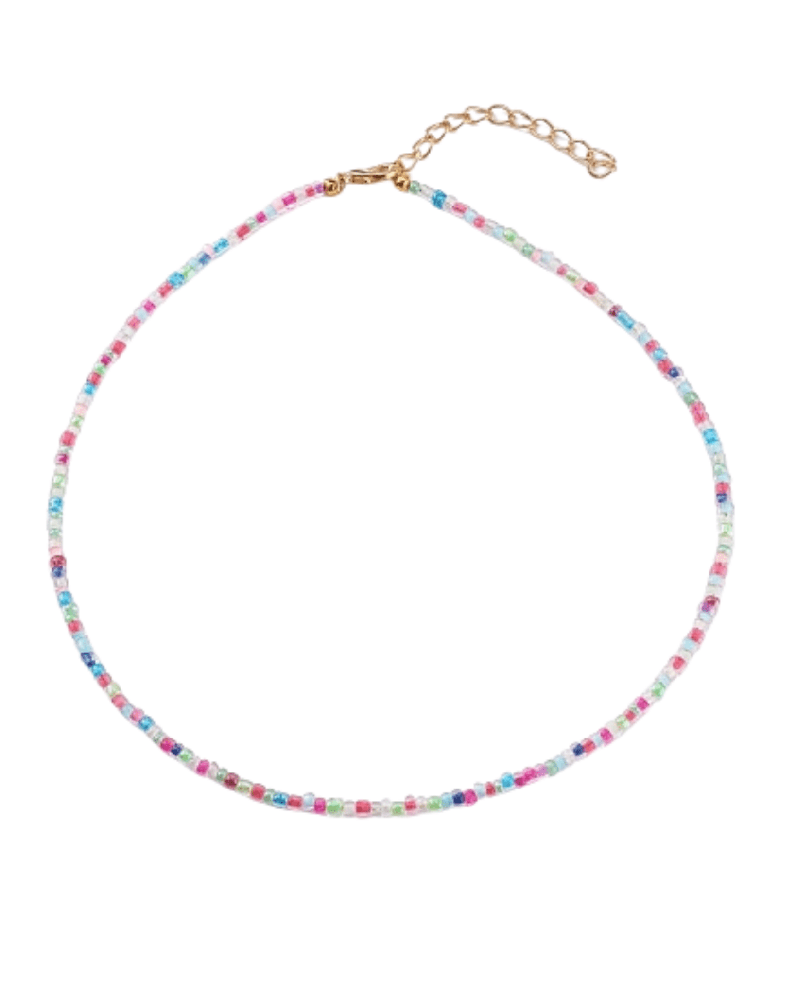 Beaded Seed Bead Necklace - Easthope Studio - Necklace