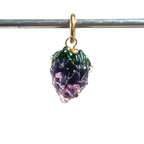 Blackberry - Murano Glass Food Charm - Easthope Studio - 