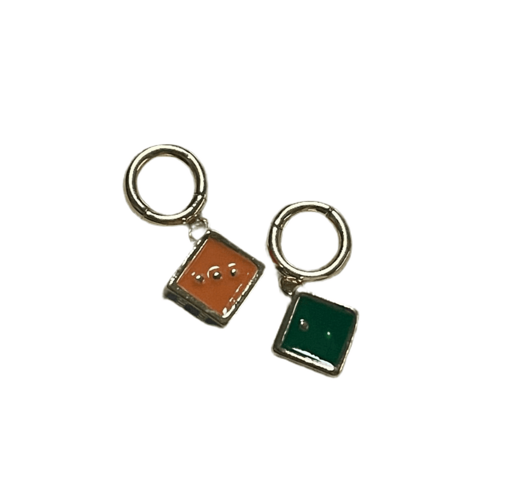 Charms - Lucky Enamal Dice - Easthope Studio - 