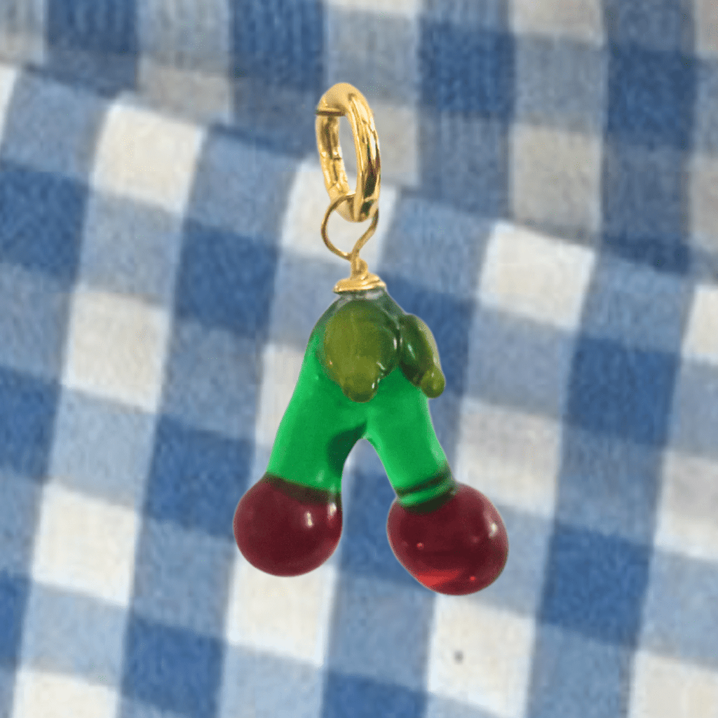 Cherry - Murano Glass Food Charm - Easthope Studio - 