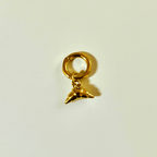 Croissant Charm - 18k Gold Plate - Easthope Studio - Clip on Charm