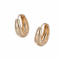 Daisy Thick Huggie Hoop Earrings - Easthope Studio - 