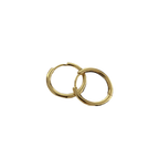 Everyday Gold Hoop - 18ct Gold Plate - Easthope Studio - Everyday Good Hoops