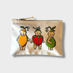 Fruity Kewpies Canvas Pouch - Easthope Studio - 