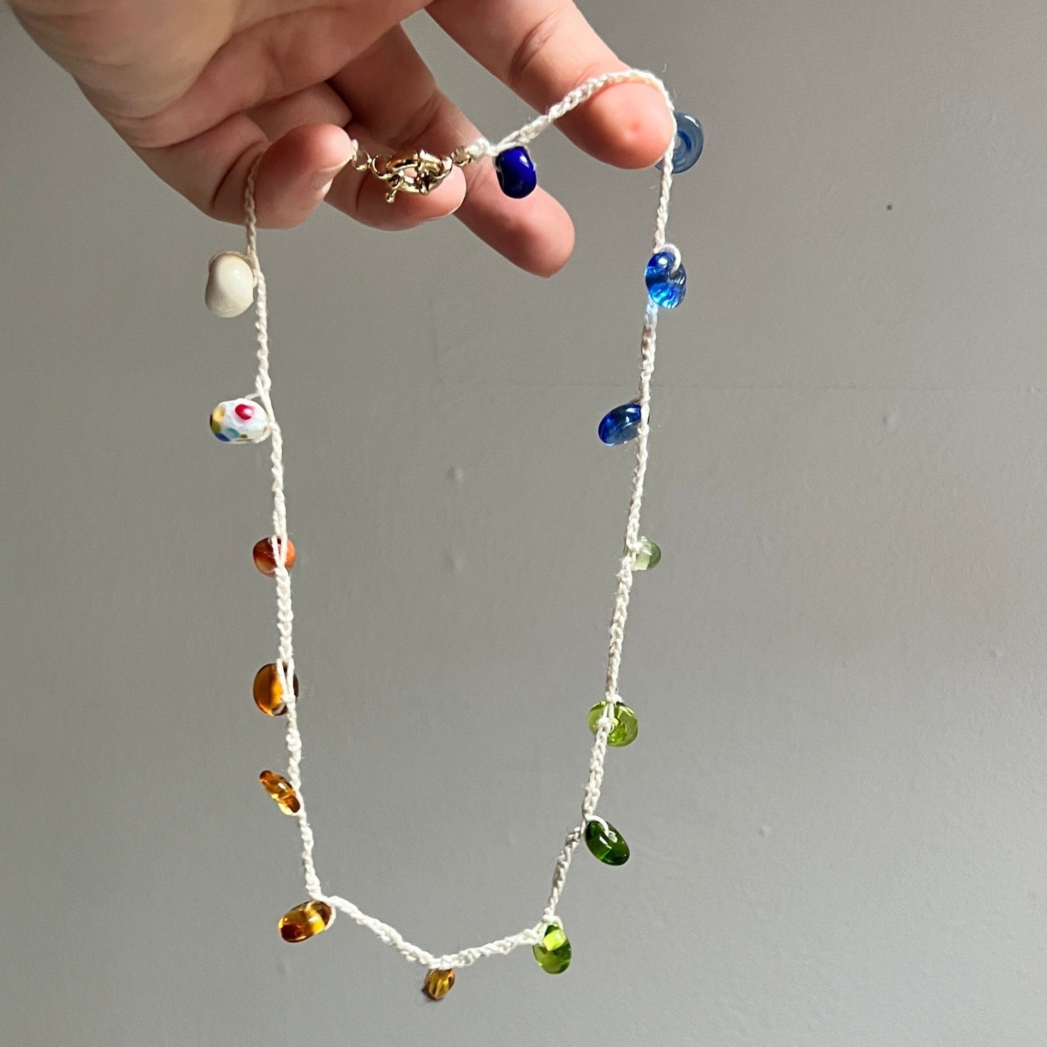 Greta Crochet - Necklace - Murano Glass - Easthope Studio - Murano Glass