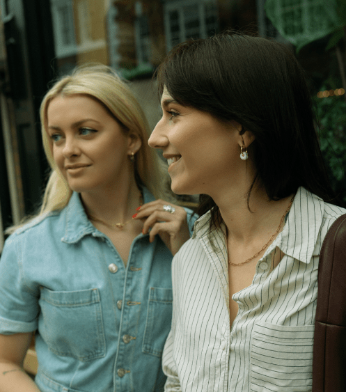 Ivory - Minimal Waste - Murano Glass Bead Hoops - Speckled - Easthope Studio - Murano Glass