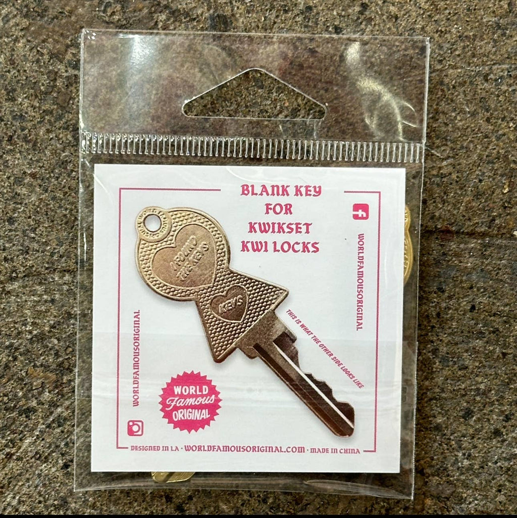 Keys To Your Heart - Blank Key - Easthope Studio -
