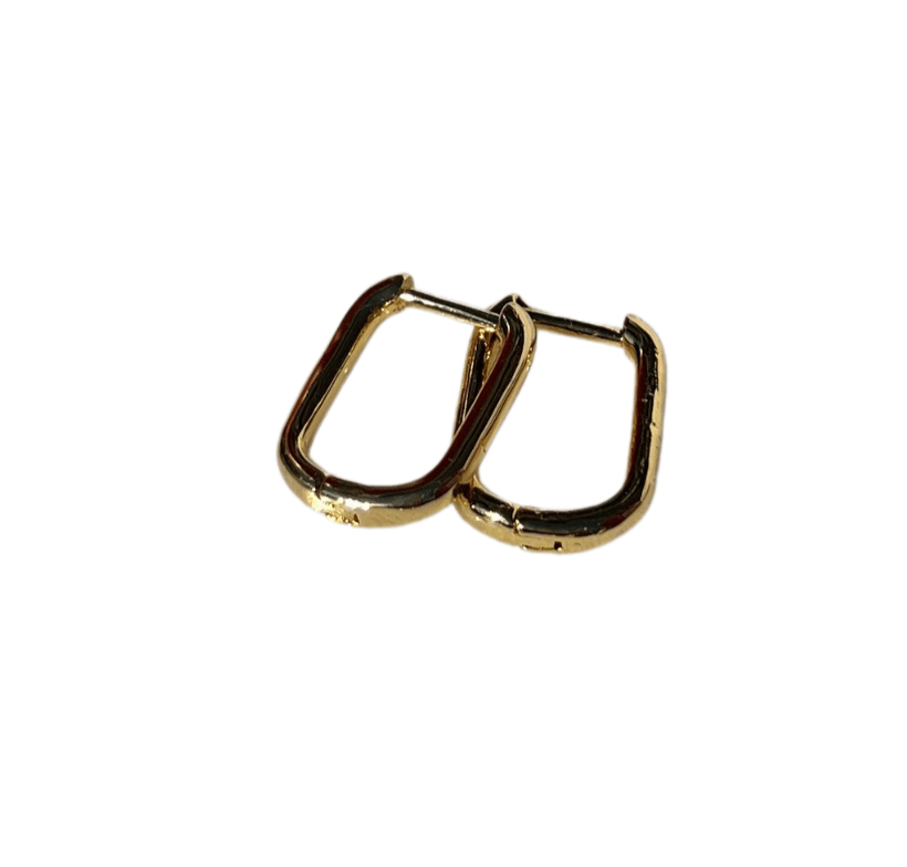 Large Oval Gold Hoop Earrings - Easthope Studio - Everyday Gold Hoops