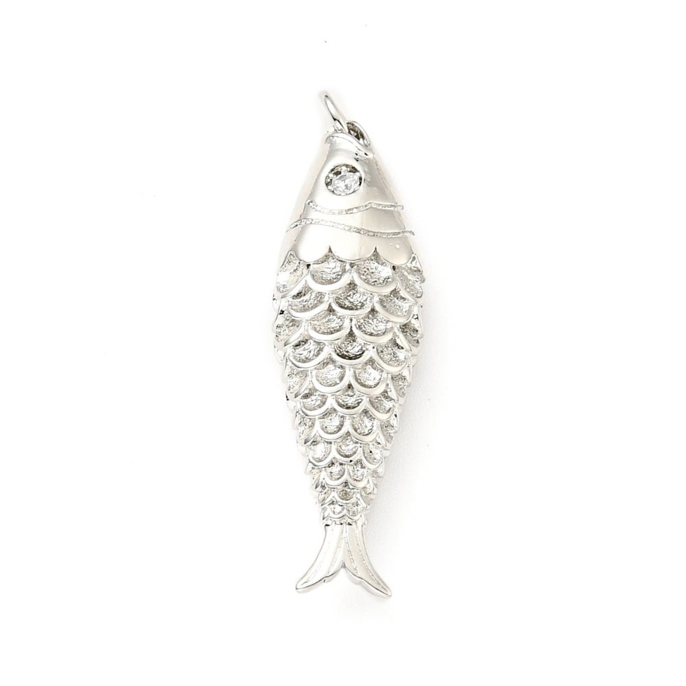 Lucky Gold Fish - Charm - Gold and Silver - Easthope Studio - Charm