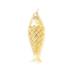 Lucky Gold Fish - Charm - Gold and Silver - Easthope Studio - Charm