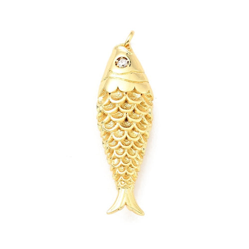 Lucky Gold Fish - Charm - Gold and Silver - Easthope Studio - Charm