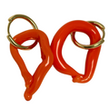 Melt - Bright Orange - Murano Glass Drop Earrings - Easthope Studio - Murano Glass