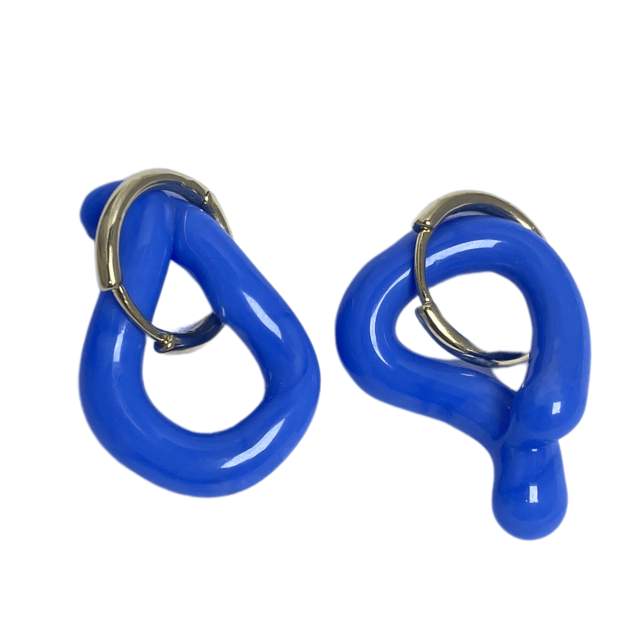 Melt - Solid Periwinkle Lilac - Murano Glass Drop - Easthope Studio - Murano Glass