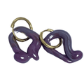 Melt - Solid Purple - Murano Glass Drop - Easthope Studio - Murano Glass