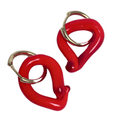 Melt - Tomato Red - Murano Glass Drop - Easthope Studio - Murano Glass