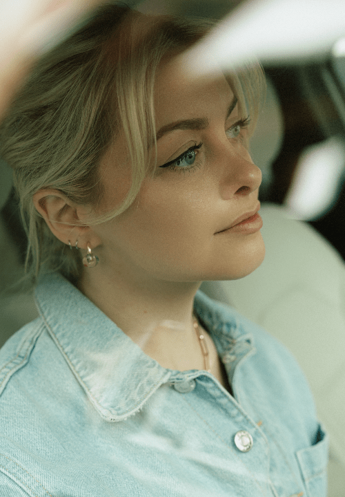 Minimal Waste Clear Hoops - Easthope Studio - Murano Glass