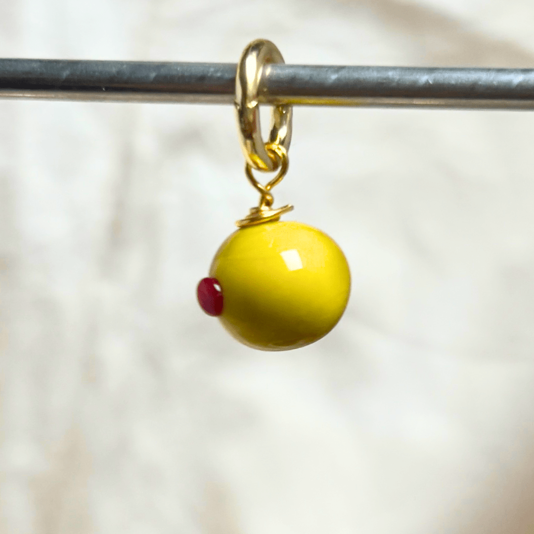 Olive - Murano Glass Food Charm - Easthope Studio - 