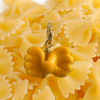 Pasta Bow - Murano Glass Food Charm - Easthope Studio - 