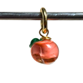 Peach - Murano Glass Food Charm - Easthope Studio - 