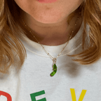 Pickle Party Glass Charm - Easthope Studio - Charm