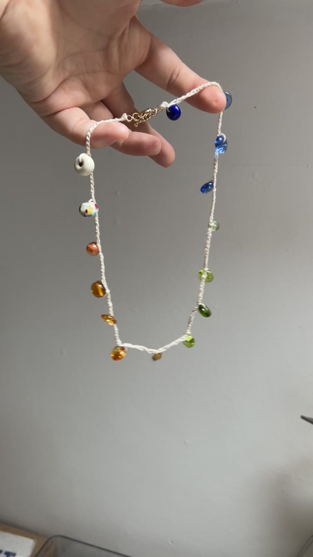 Greta Crochet - Necklace - Murano Glass