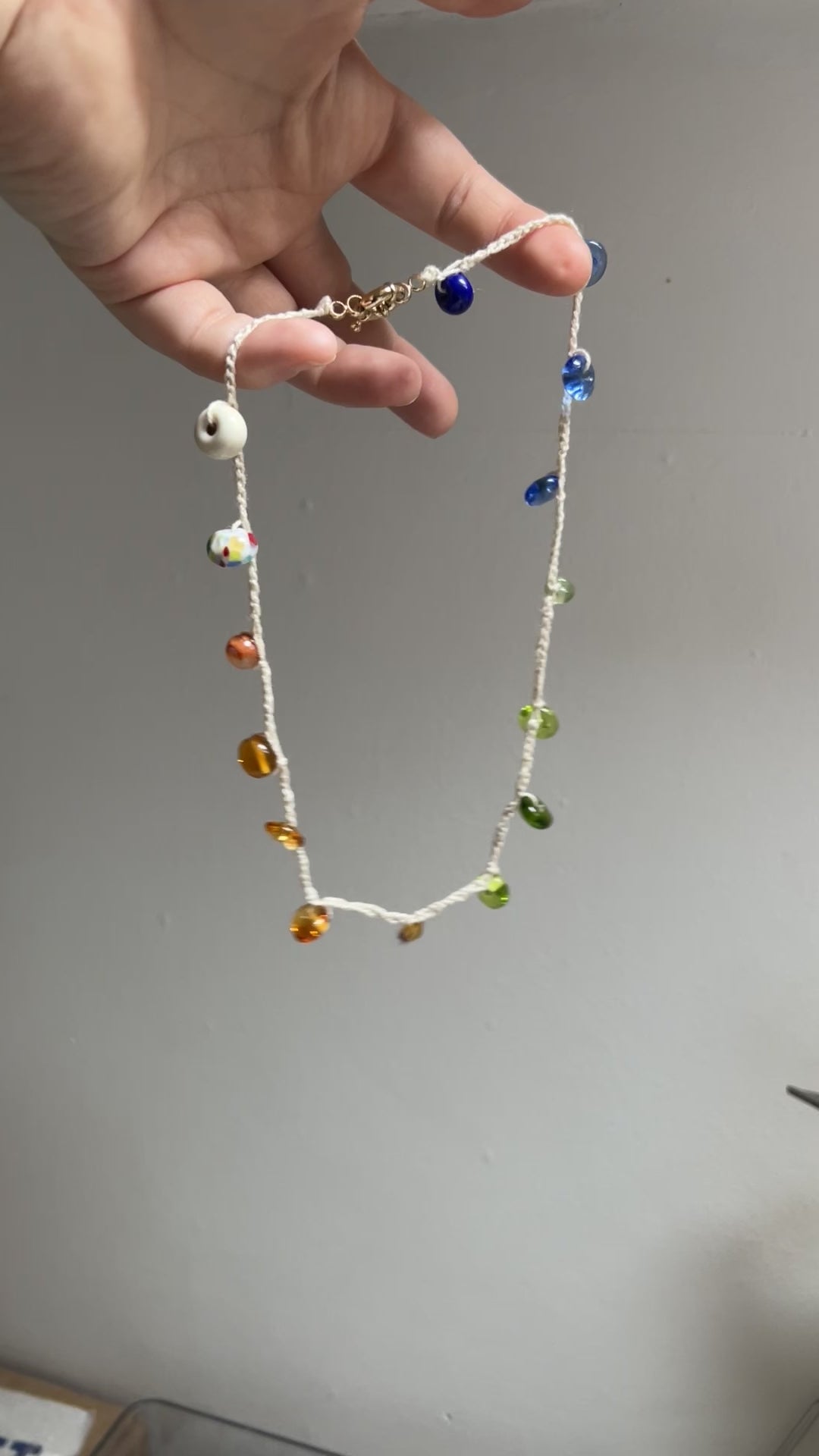 Greta Crochet - Necklace - Murano Glass
