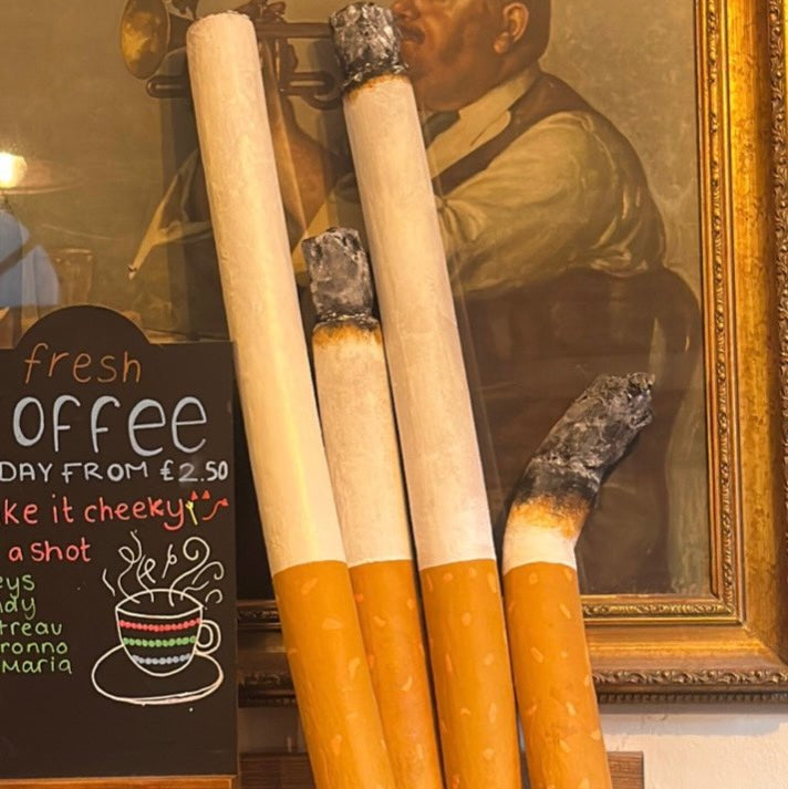 RAFFLE - Large Cigarettes - Object by Mollie V - Easthope Studio - 