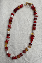 Selma - Glass Bead Necklace - Easthope Studio - Murano Glass