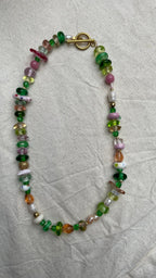 Selma - Glass Bead Necklace - Easthope Studio - Murano Glass