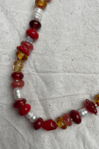 Selma - Glass Bead Necklace - Easthope Studio - Murano Glass
