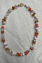 Selma - Glass Bead Necklace - Easthope Studio - Murano Glass