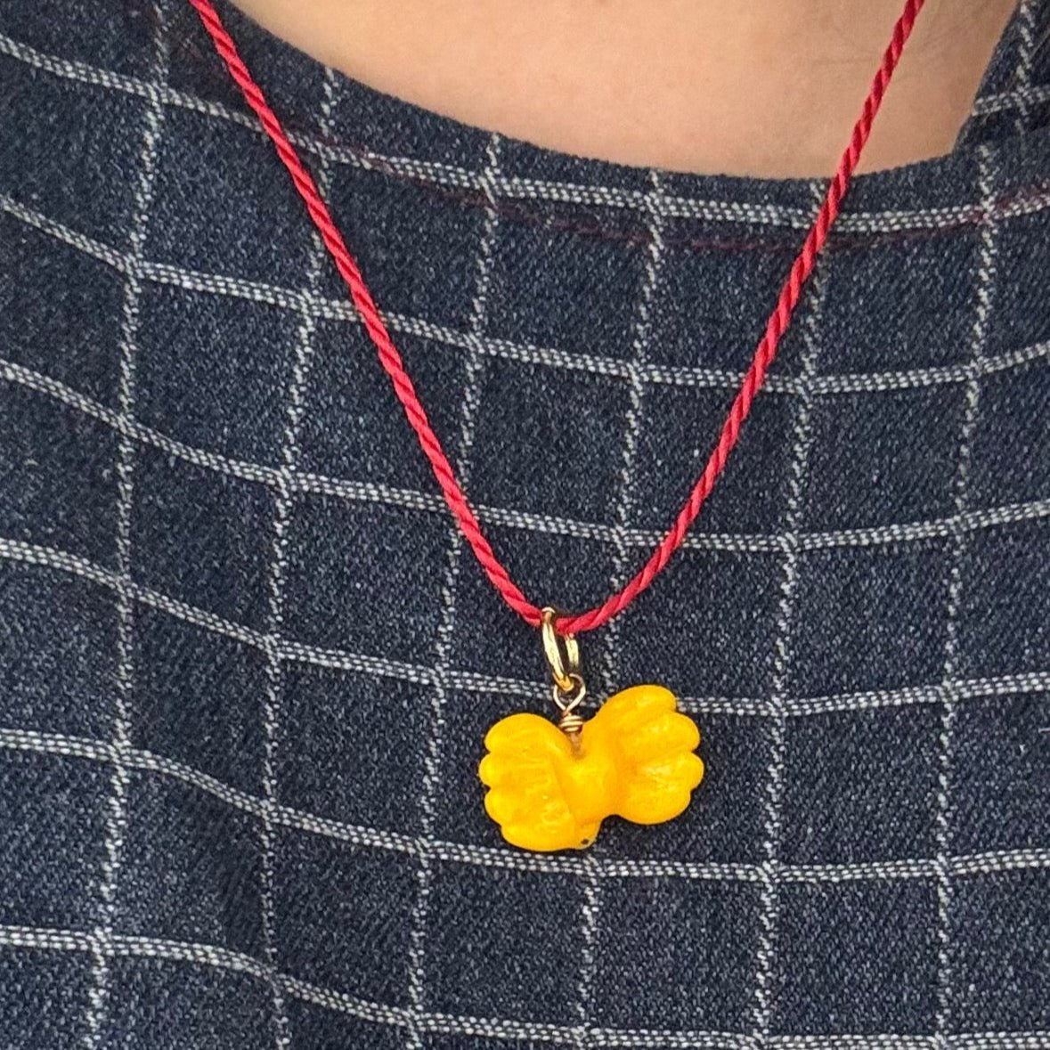 Silken Cord Necklace for Charms – Adjustable and Gold - Plated Finish - Easthope Studio - Necklace