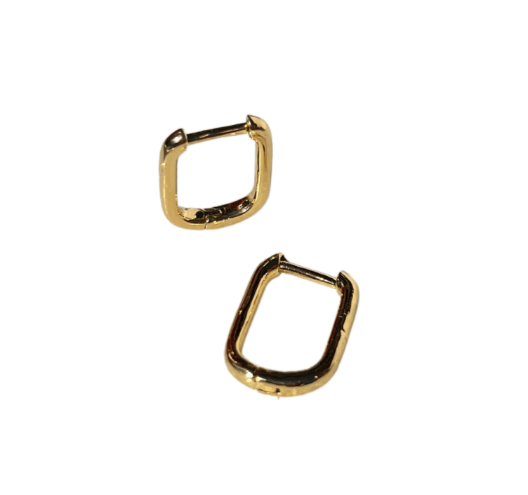 Small Oval Hoops - Easthope Studio - Everyday Gold Hoops