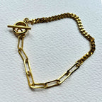 Split Chain Charm Bracelet - Easthope Studio - 