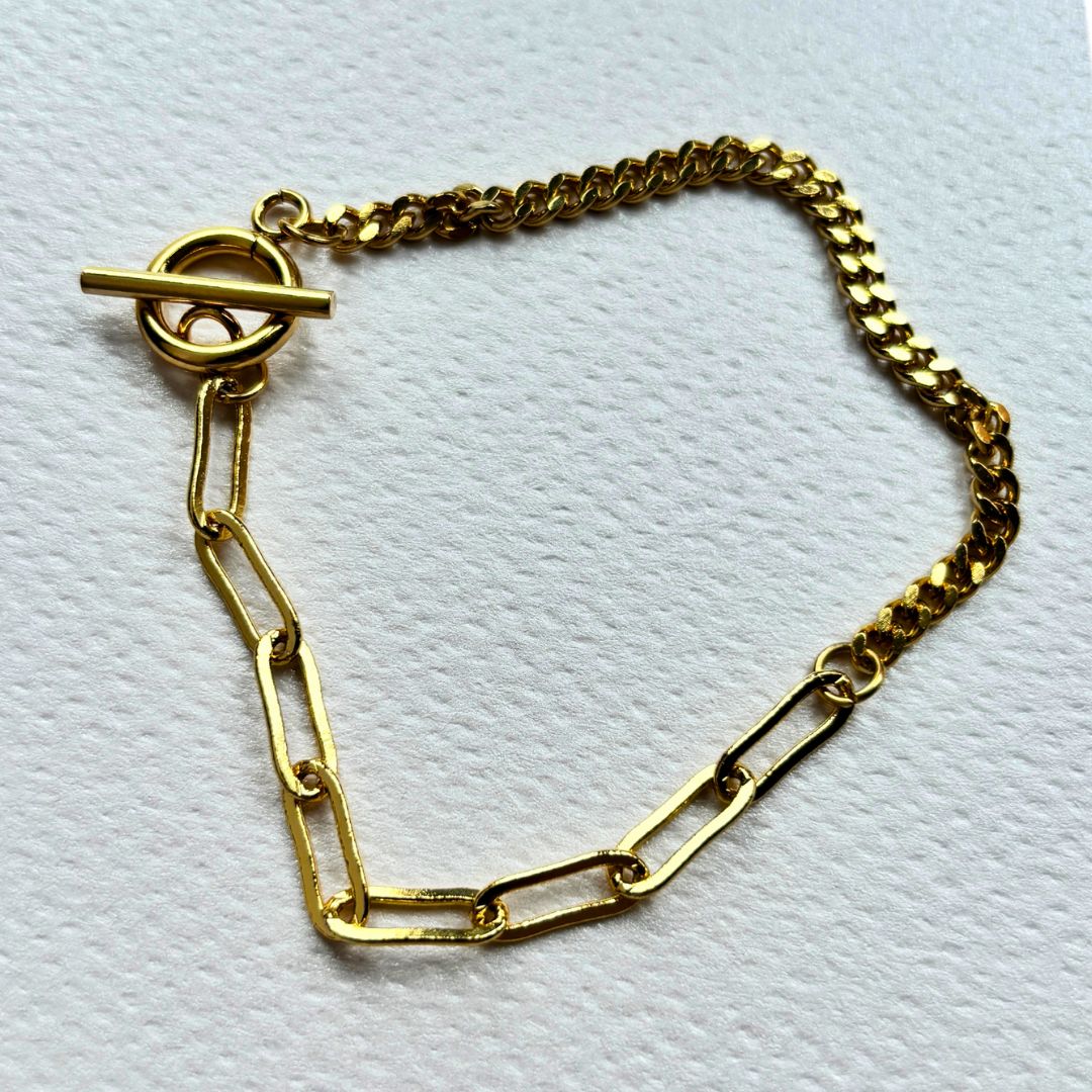 Split Chain Charm Bracelet - Easthope Studio - 