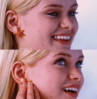 Startfish Stud Earring - 18k Gold Plate - Easthope Studio - Stud