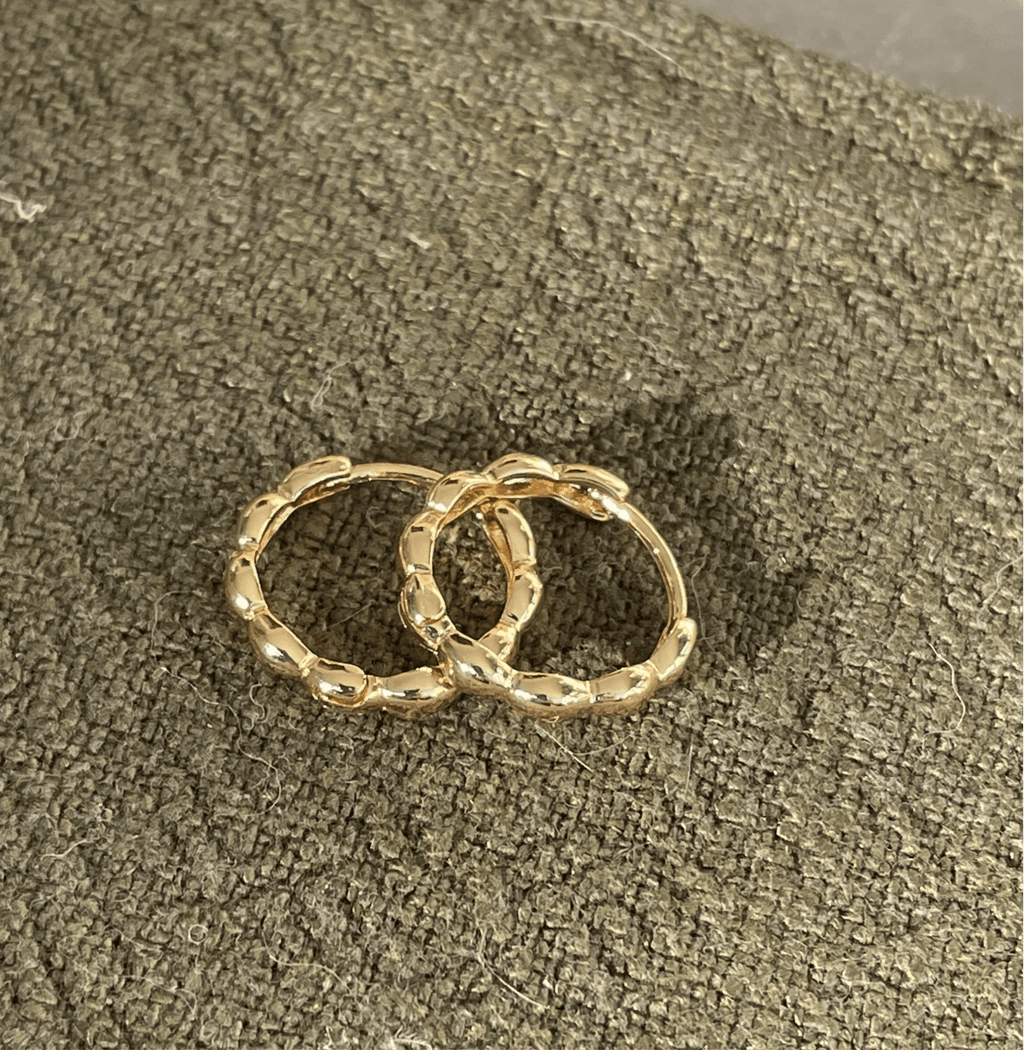 The Isla - Bobble Hoop - Easthope Studio - Everyday Gold Hoops