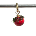 Tomato - Murano Glass Food Charm - Easthope Studio - 