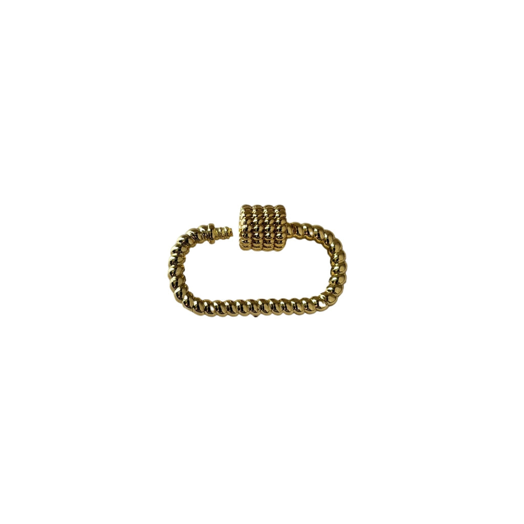 Twisted Rope Carabiner Lock - Easthope Studio - 