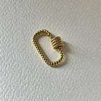 Twisted Rope Carabiner Lock - Easthope Studio - 