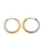 Two Tone - Gold and Silver Everyday Hoop - Easthope Studio - Everyday Good Hoops